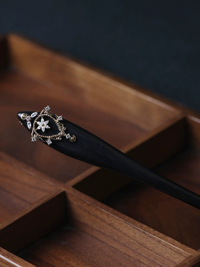 Little Zhongshan Simple Ebony Updo Hair Stick