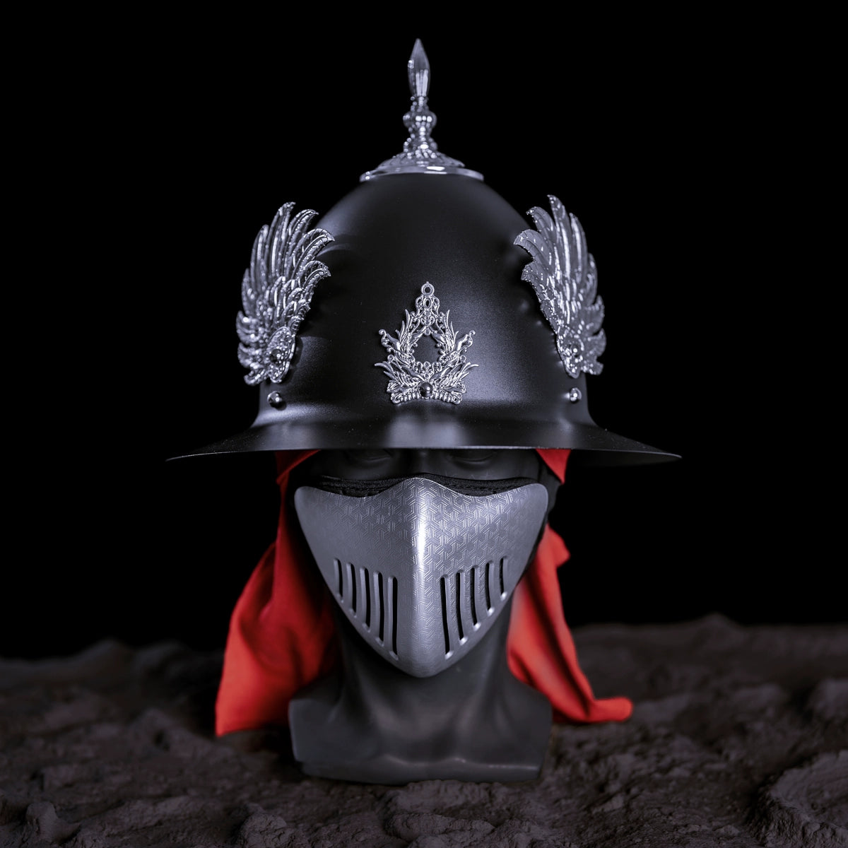 chinese football helmet Ming Dynasty Armor Helmet – Traditional Hanfu Costume Headwear – Hanfu Story