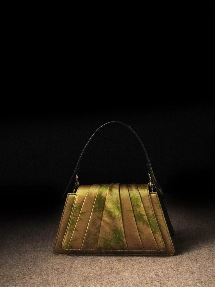 Golden Bamboo Handbag for Cheongsam