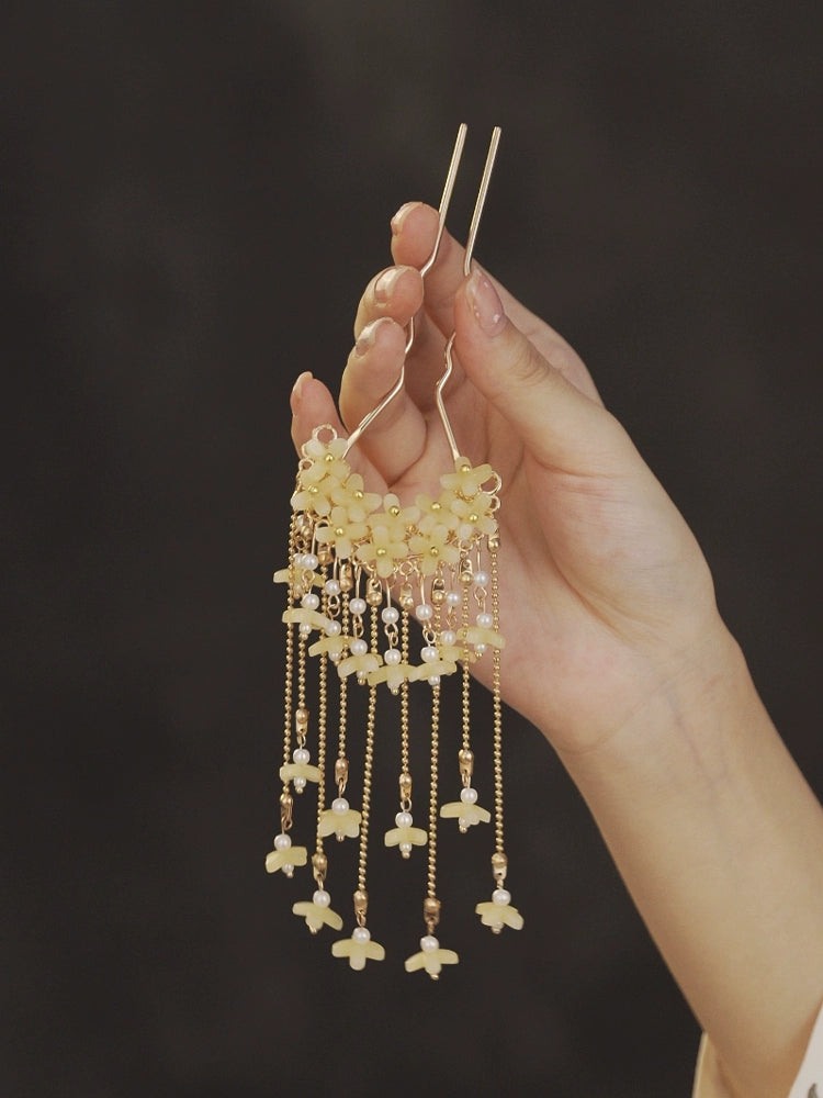 Hair Pin: Wind Chimes