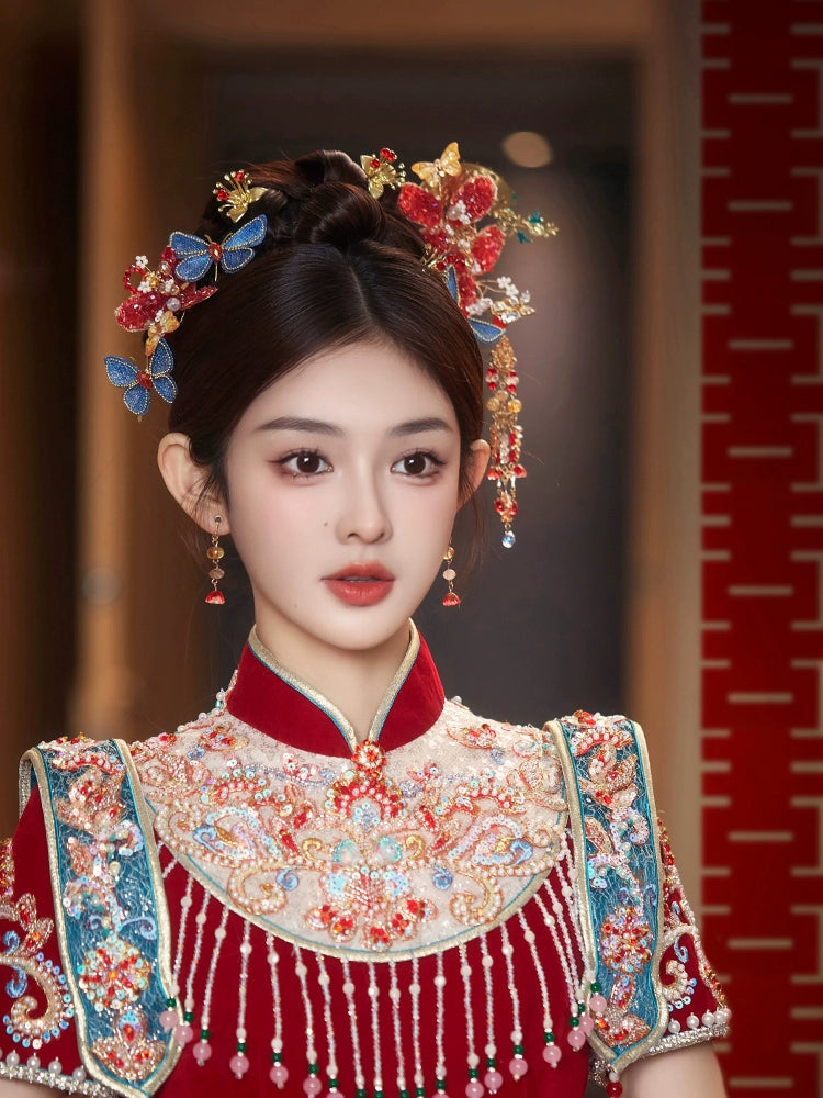 Chinese Wedding Hair Accessories: Eternal