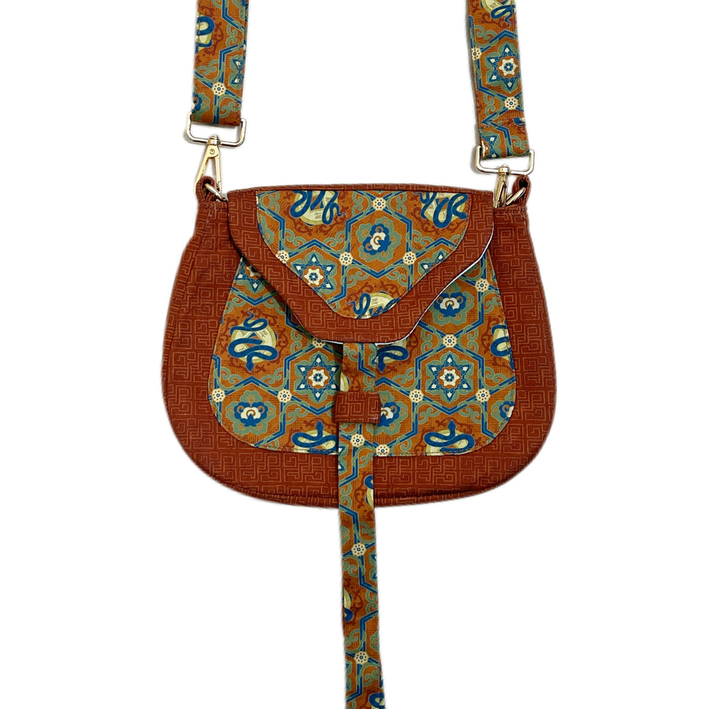 Year of the Snake Crossbody Merchant Bag