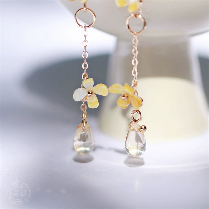 Osmanthus Chinese Style Earrings