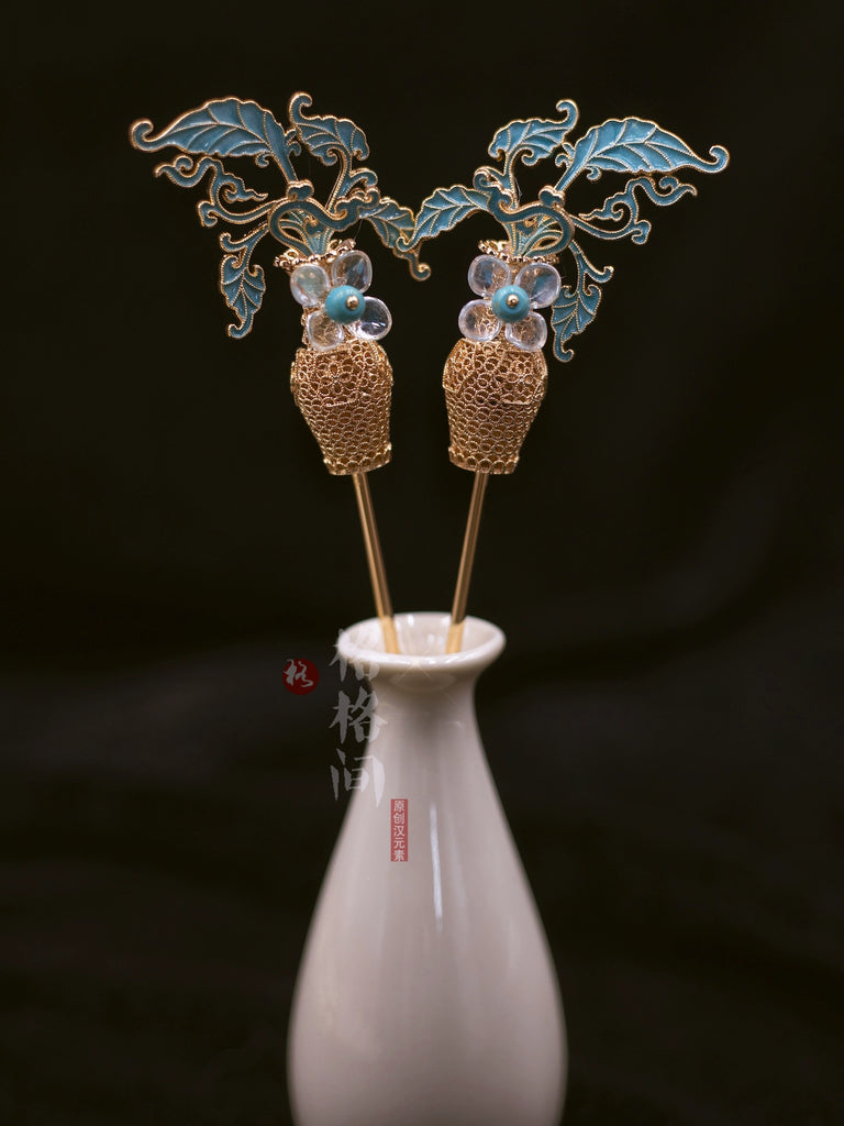 Hanfu Hair Pins: Vase