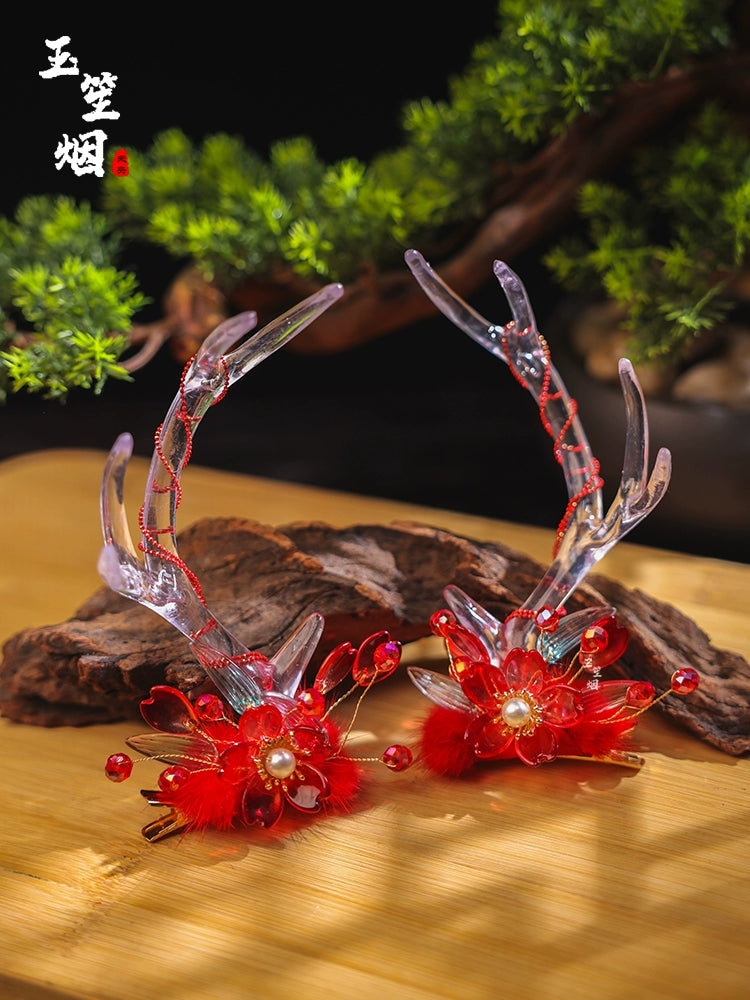 Hanfu Hair Clips: Festive Dragon