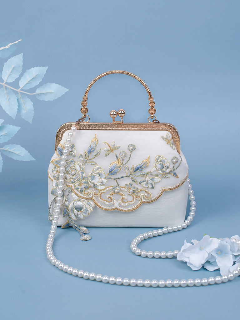 Jasmine Embroidered Cheongsam Bag for Women