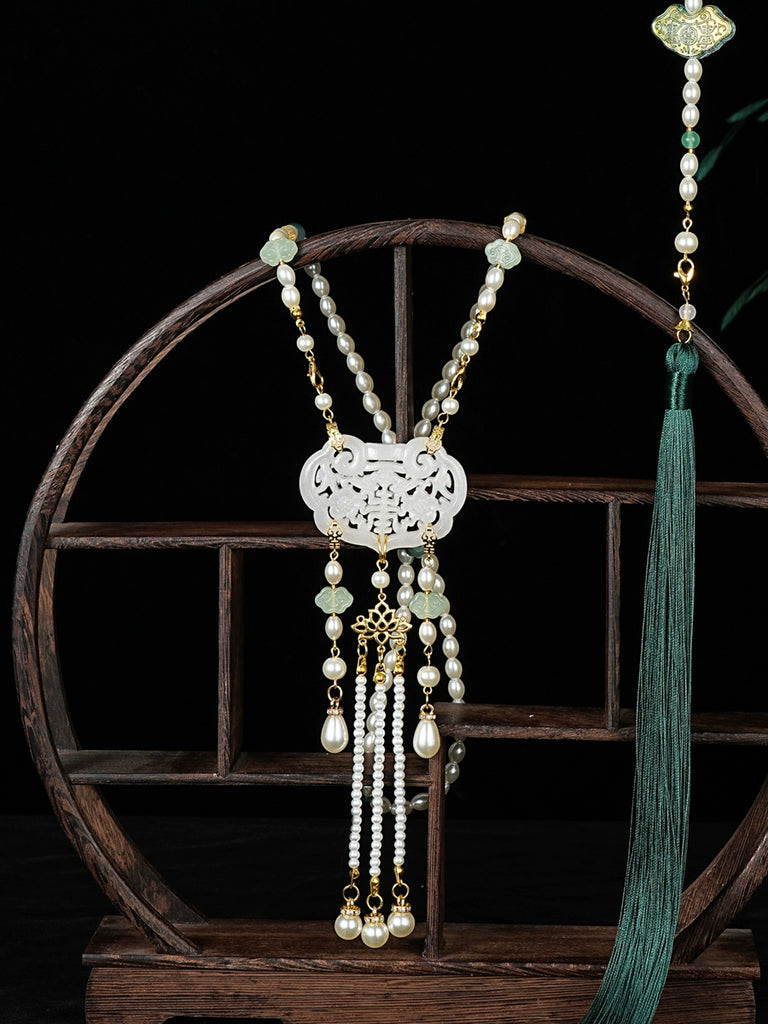 Forest Chinese Style Necklace