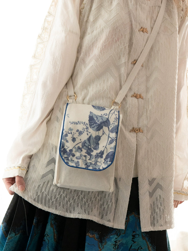 Porcelain Crossbody Phone Bag for Women