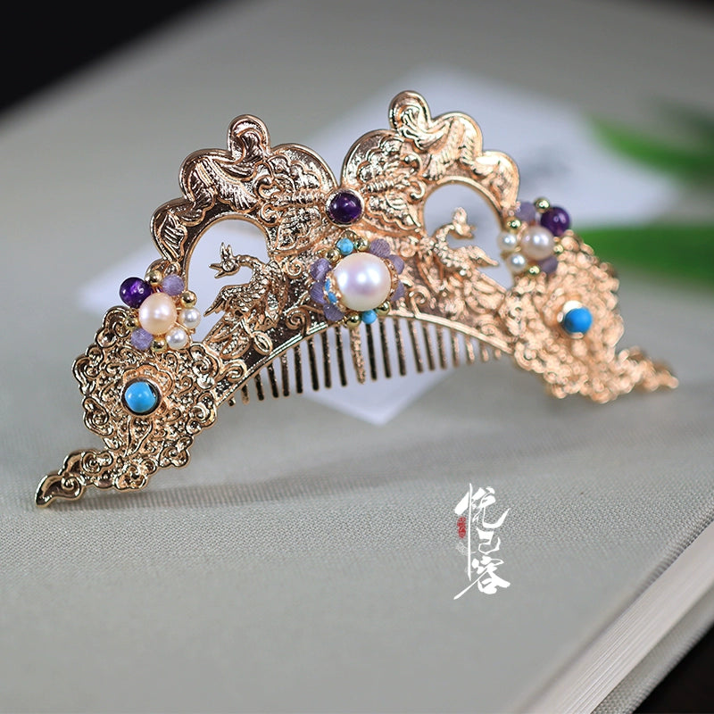 Hanfu Hair Accessories Set: Xiangsi