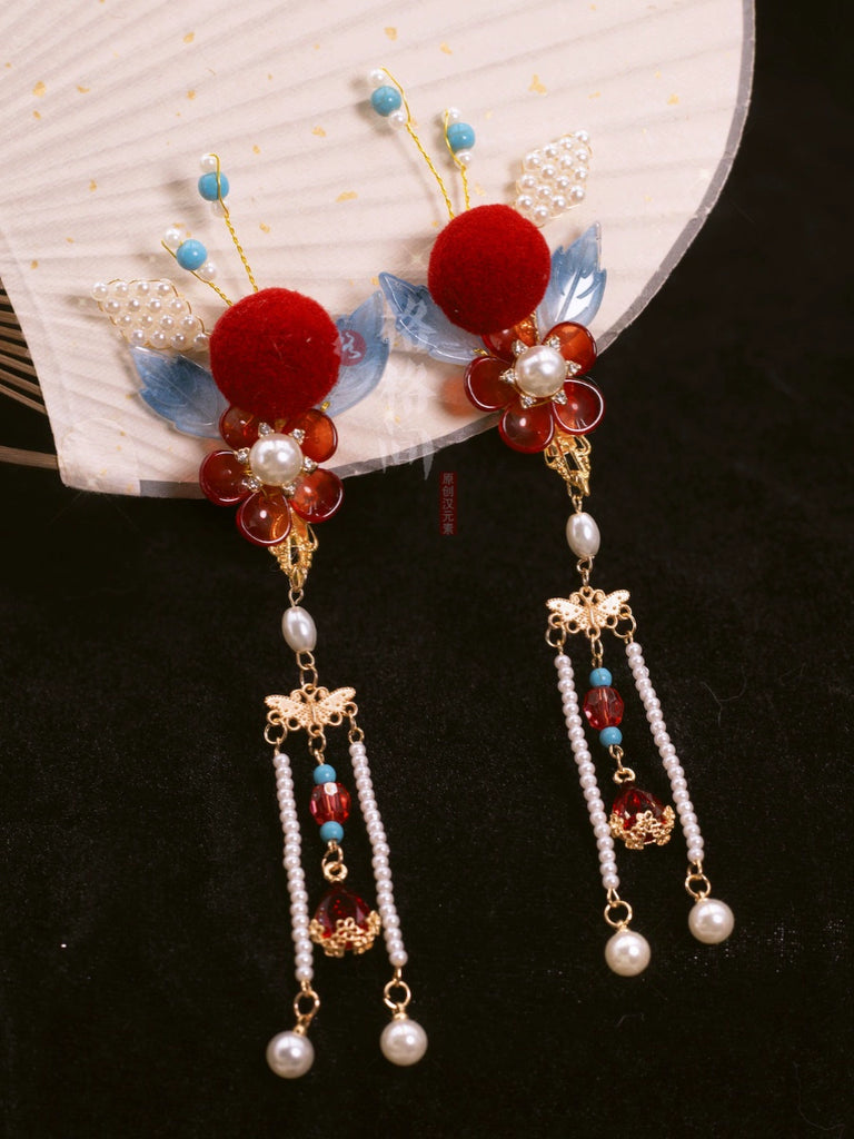 Chinese New Year Hanfu Hair Accessories: Little Auspicious