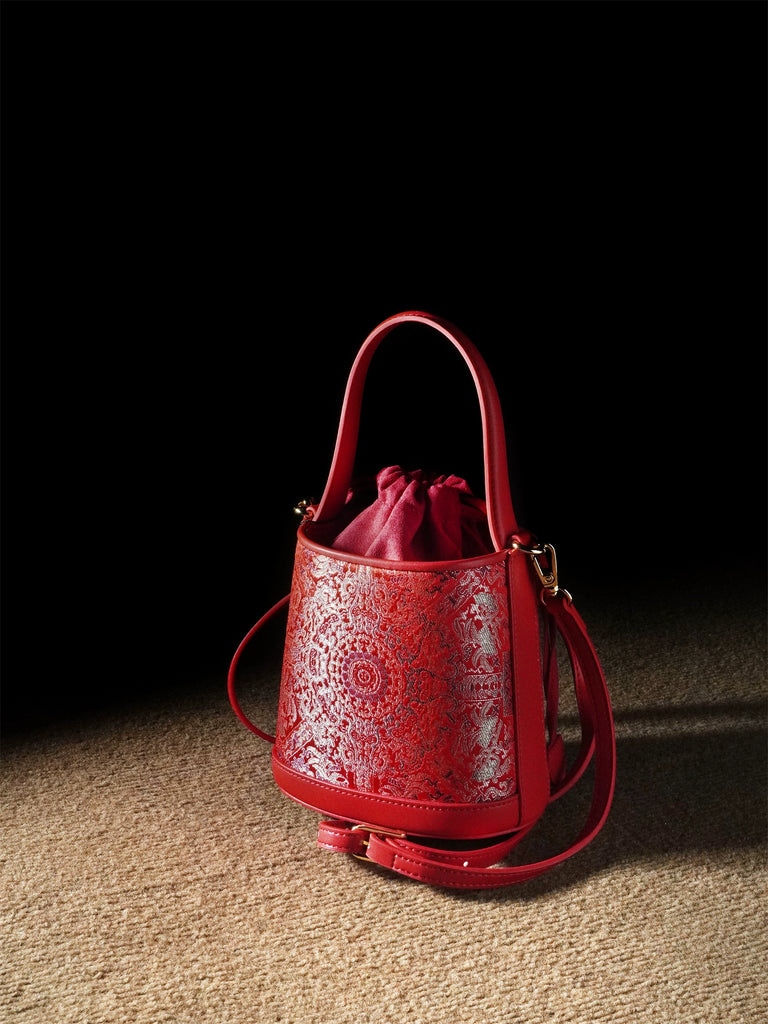 Lady Yang Ruby Bucket Bag