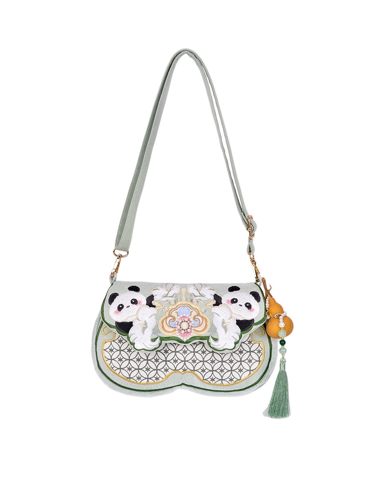 Panda Little Merchant Shoulder Bag for Women