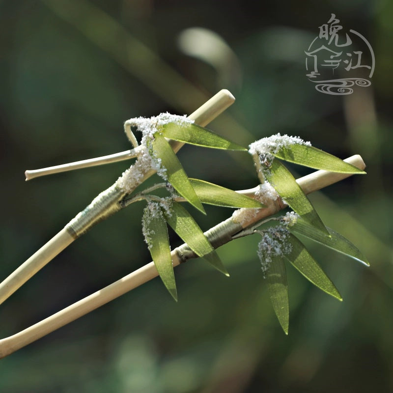 Hair Stick: Icy Bamboo