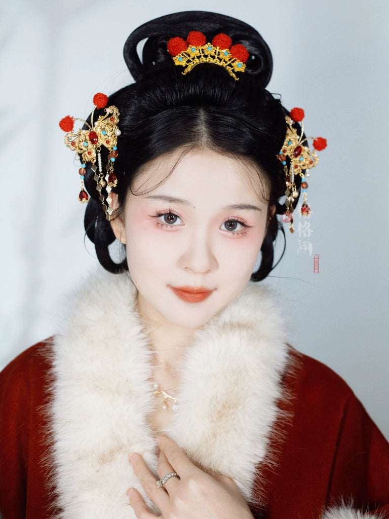 Hanfu Hair Pins: Butterfly Opera