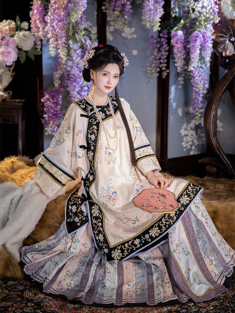 Qing Dynasty Chinese Garments Buy Chinese Style Retro Style Ethnic