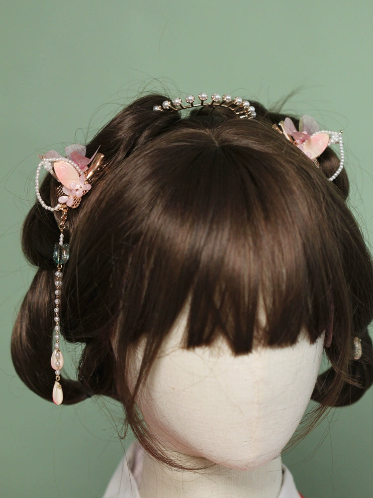 Hair Clips: Dahlia