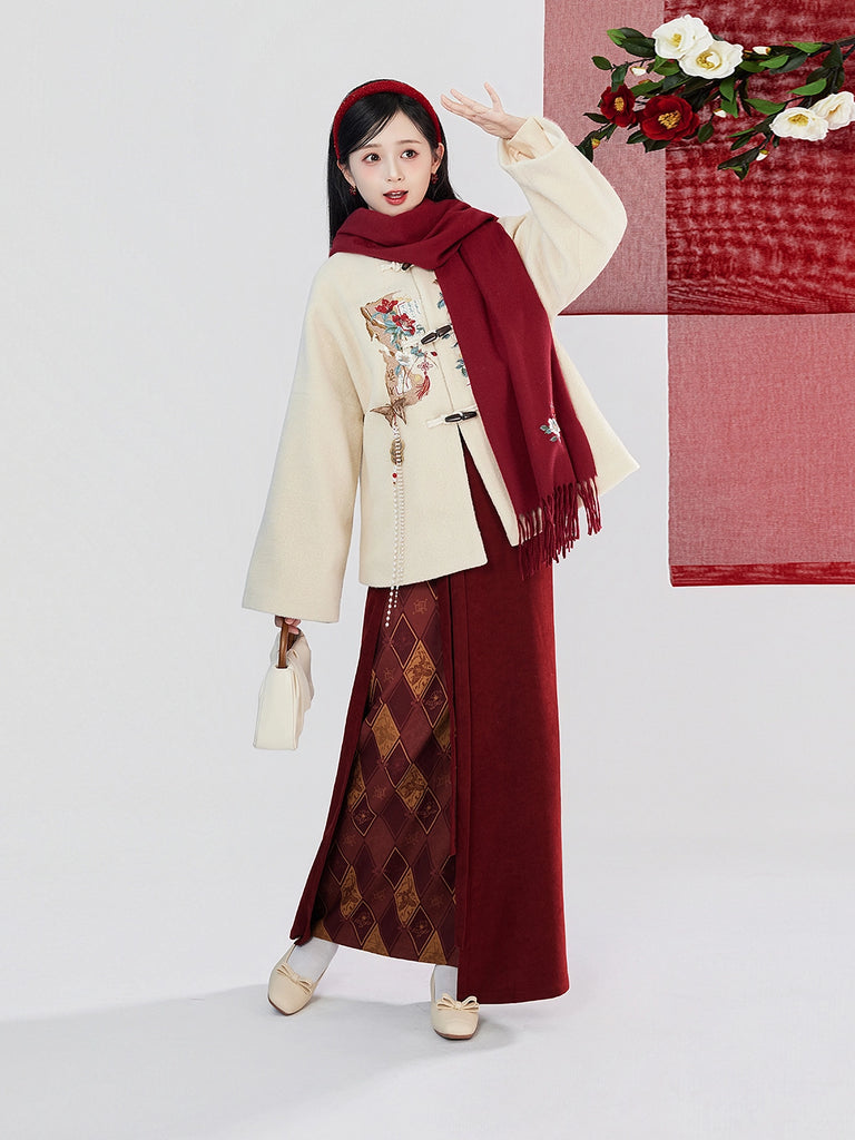 Song Dynasty Modern Hanfu for Chinese Festivals - Years and Scenery 辞岁 ...