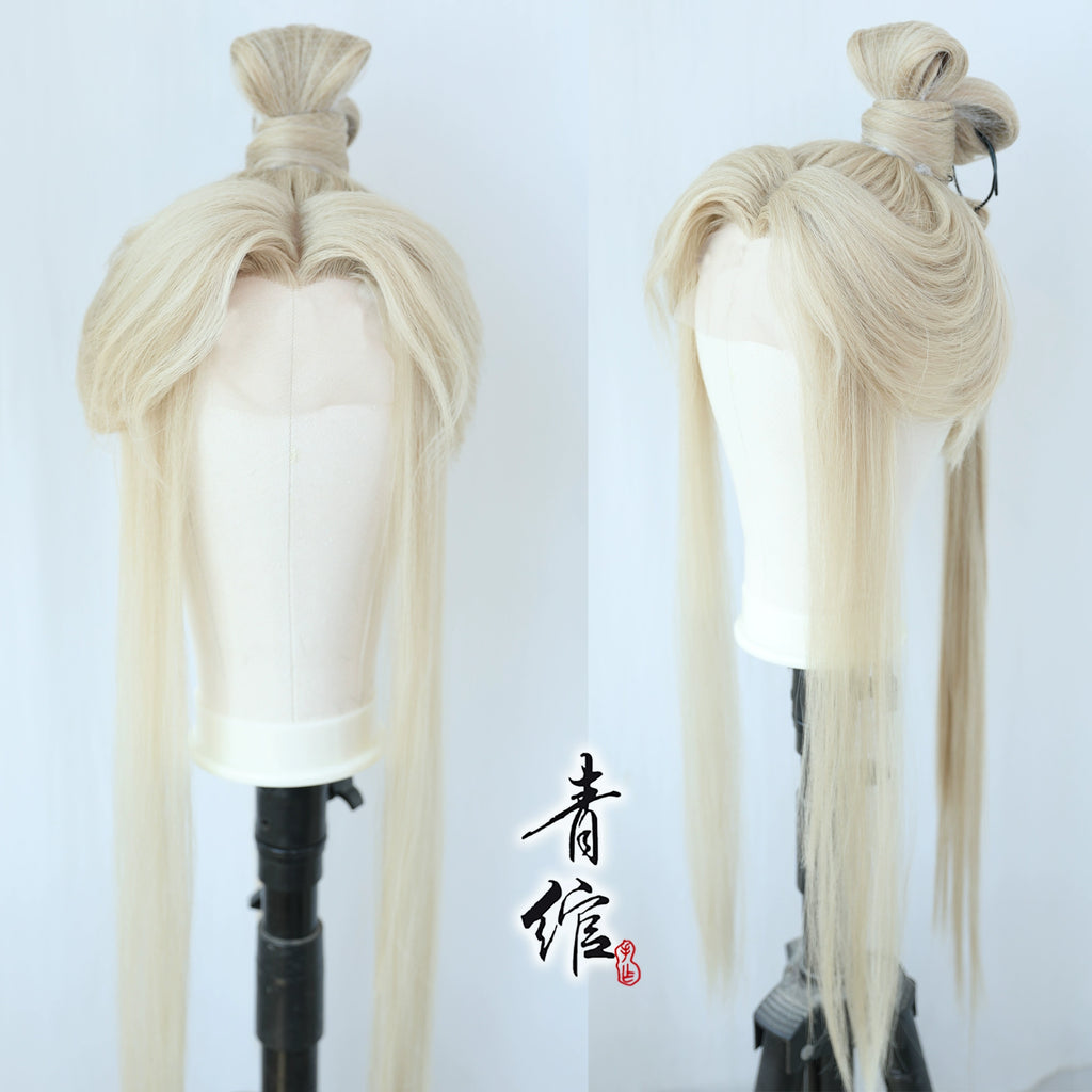 Zhang Zhongjing - Costume Hair Wig for Hanfu, Cosplay