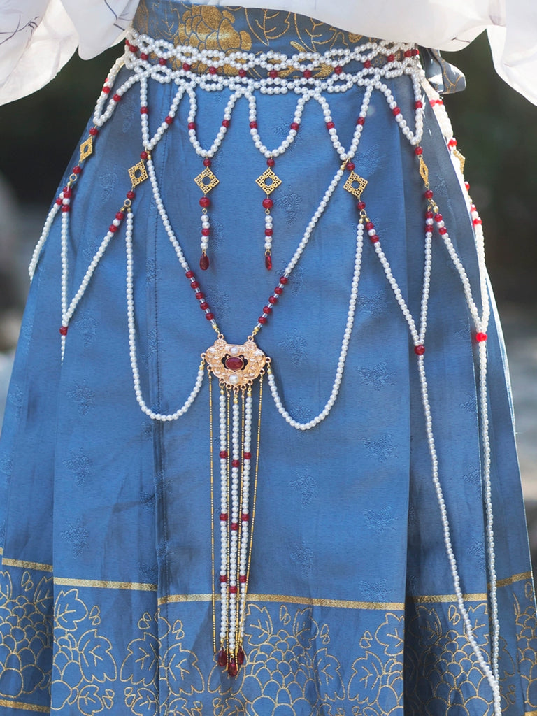 Linya - Dunhuang Tassel Waist Chain for Hanfu