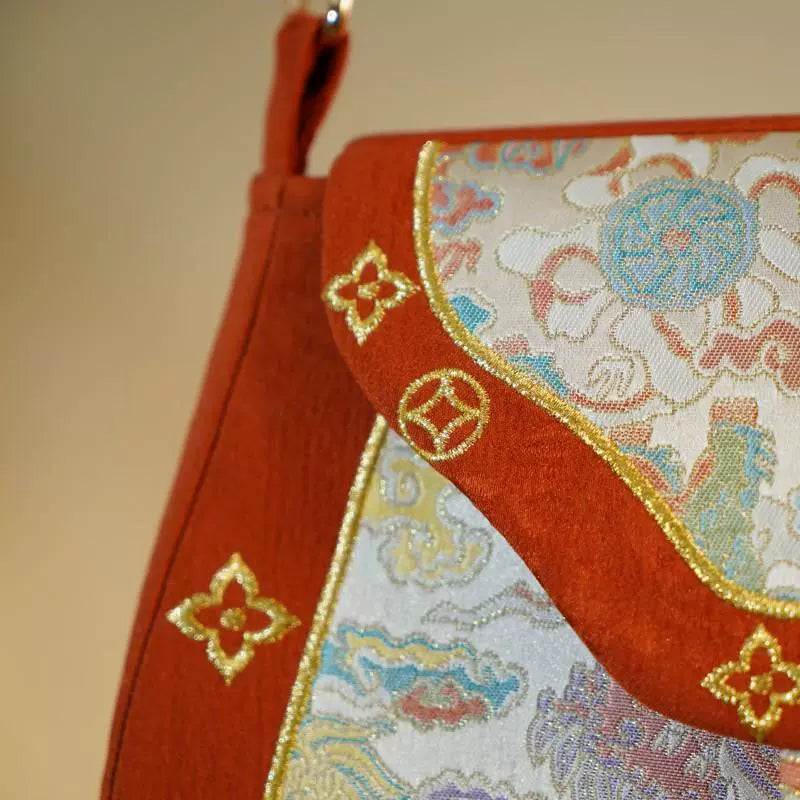 Chinese New Year Crossbody Merchant Bag