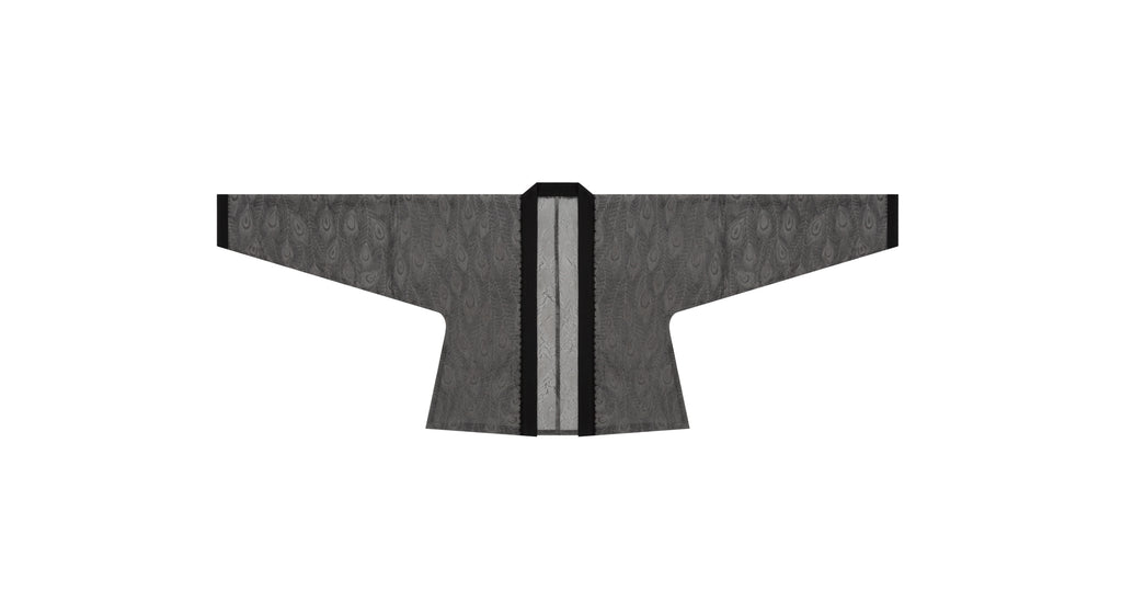 Song Dynasty Modern Hanfu Set with Bijia, Winged Sleeve Top and Wide L ...
