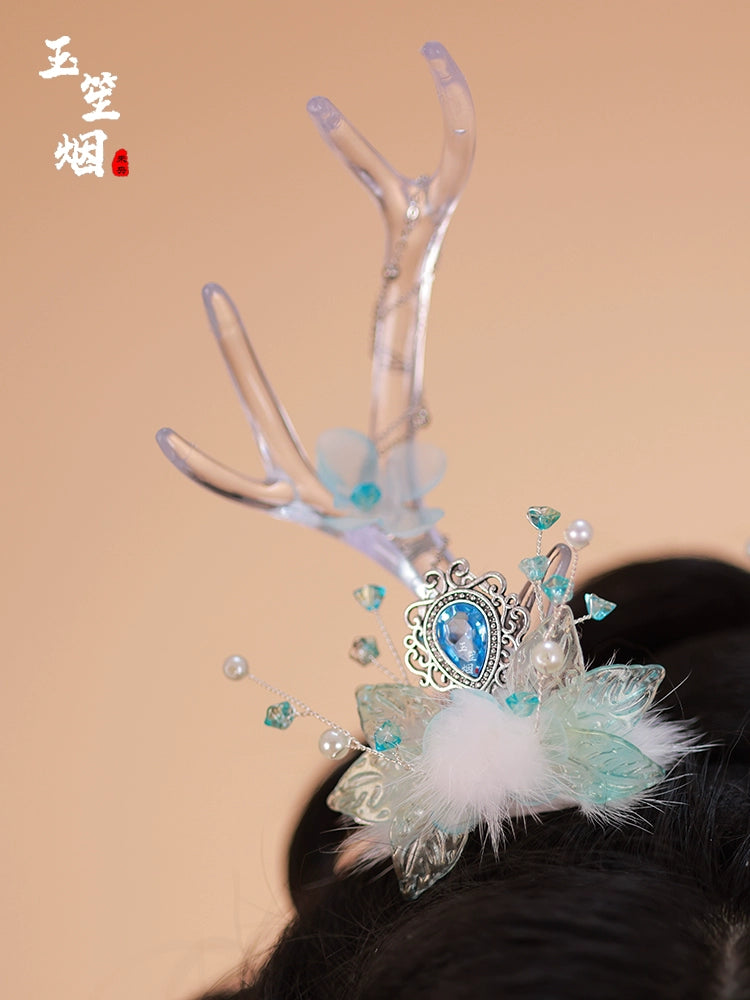 Hanfu Hair Clips: Festive Dragon