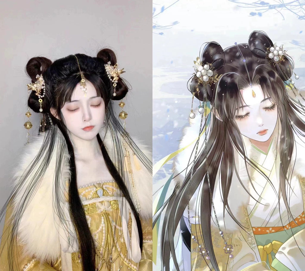 Hanfu Hair Accessories Set: Ye Xiwu