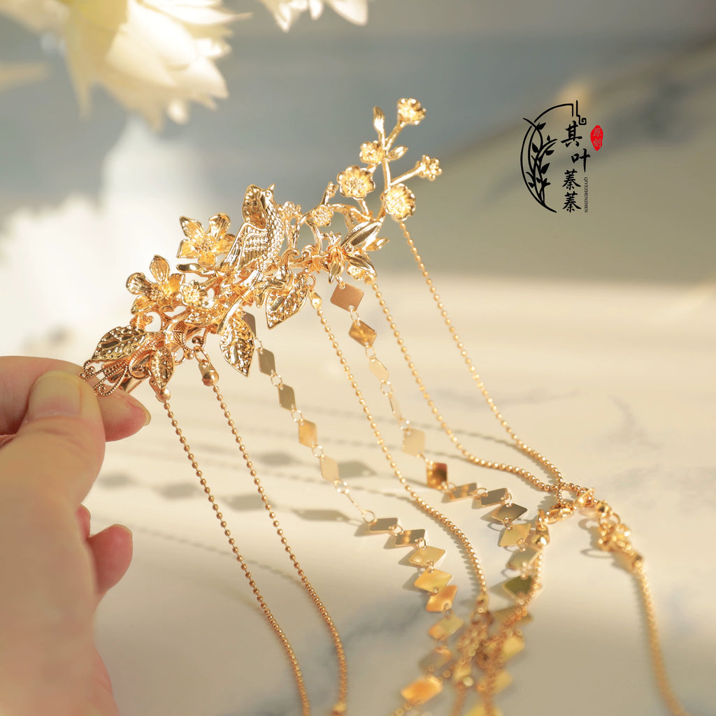 Hanfu Hair Accessories Set: Liudai