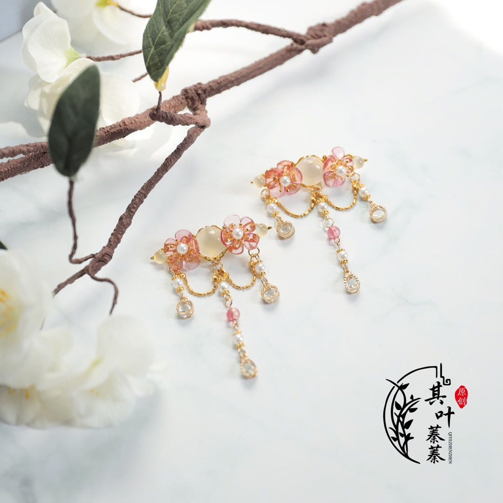 Hanfu Hair Accessories Set: Lingxue