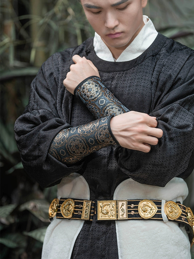 Dreams Beneath the Flowing River - Wrist Guards for Hanfu