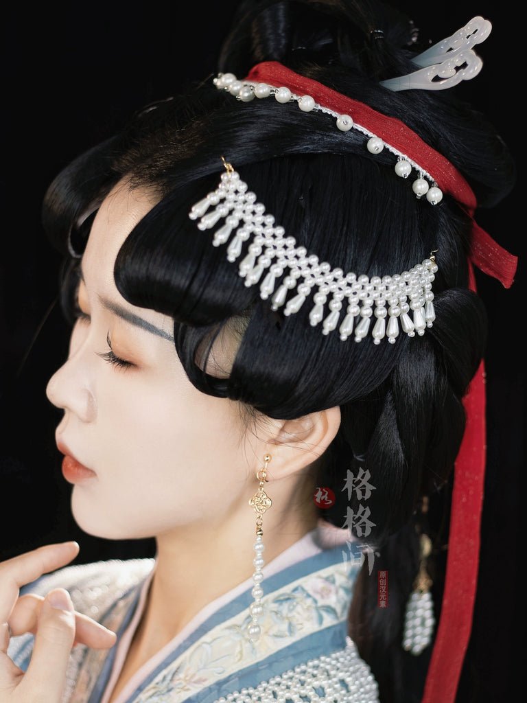 Hanfu Hair Accessories: Pearls