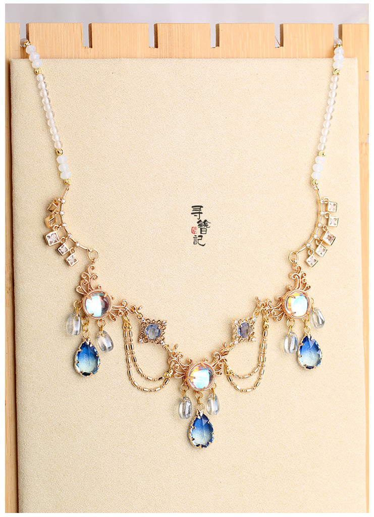 Water Fairy Chinese Style Necklace