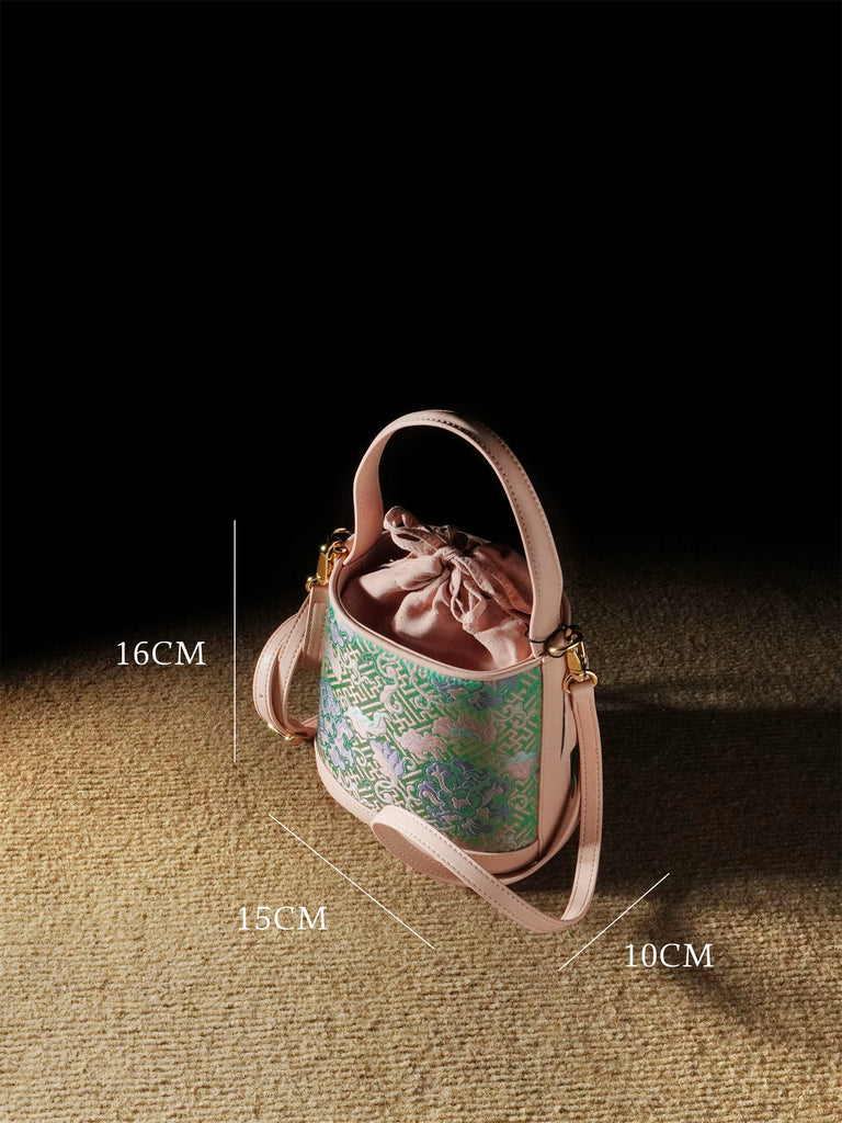 Lady Yang Pink Bucket Bag