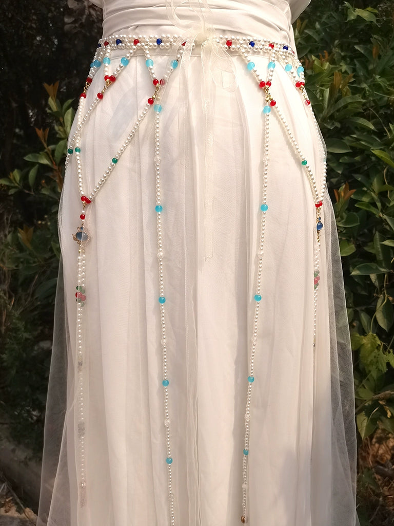 Athena - Dunhuang Tassel Waist Chain for Hanfu