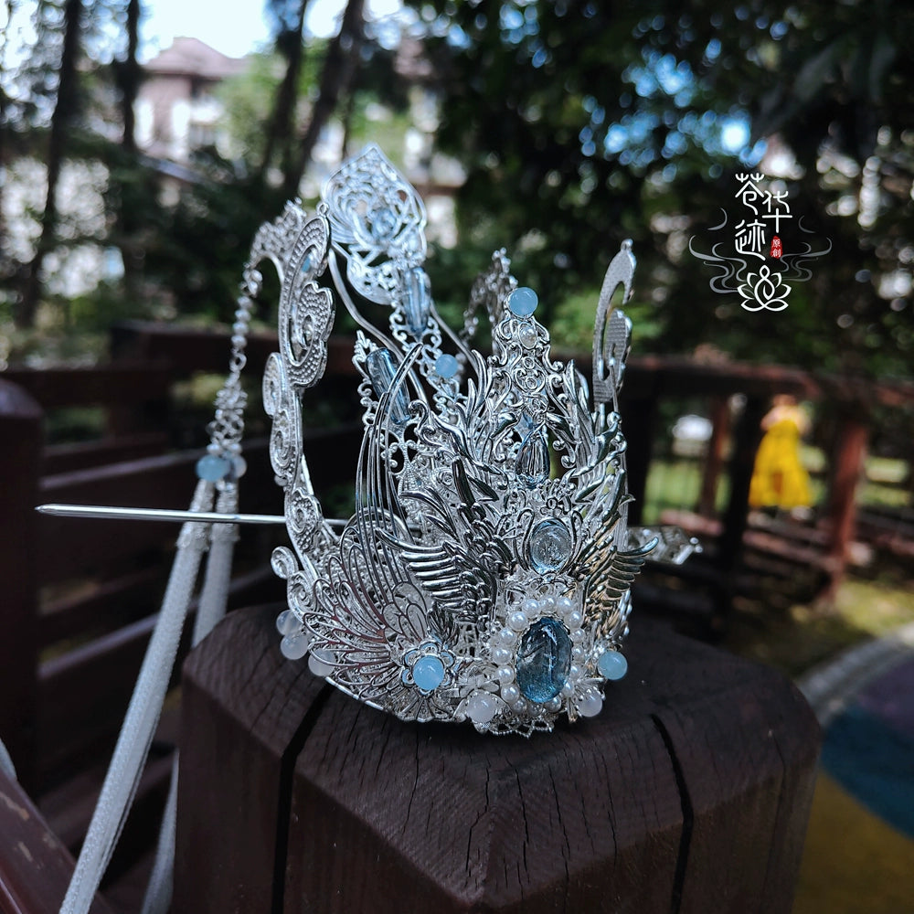 Galaxy River - Unisex Hanfu Hair Crown