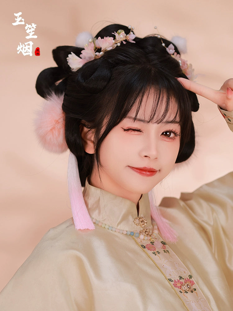 Hanfu Hair Accessories Set: Misty