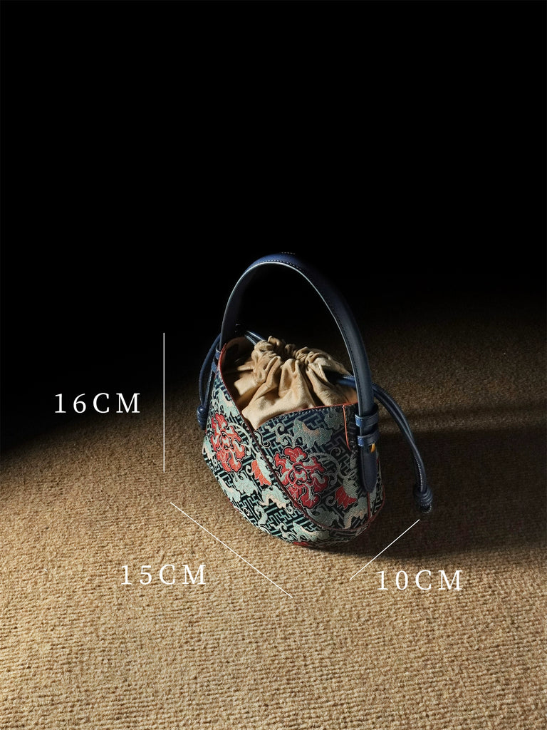 Jinyun Lotus Petal Cheongsam Bag