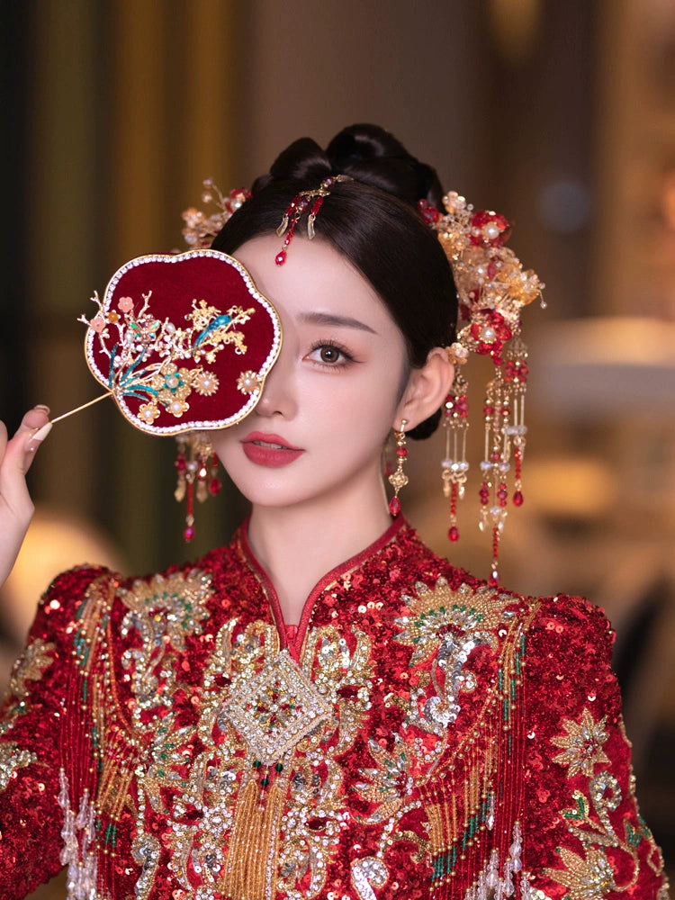 Chinese Wedding Hair Accessories: Embrace