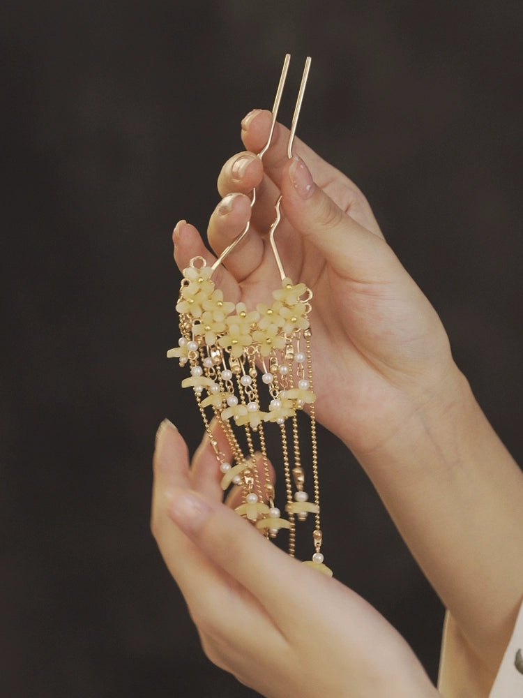 Hair Pin: Wind Chimes