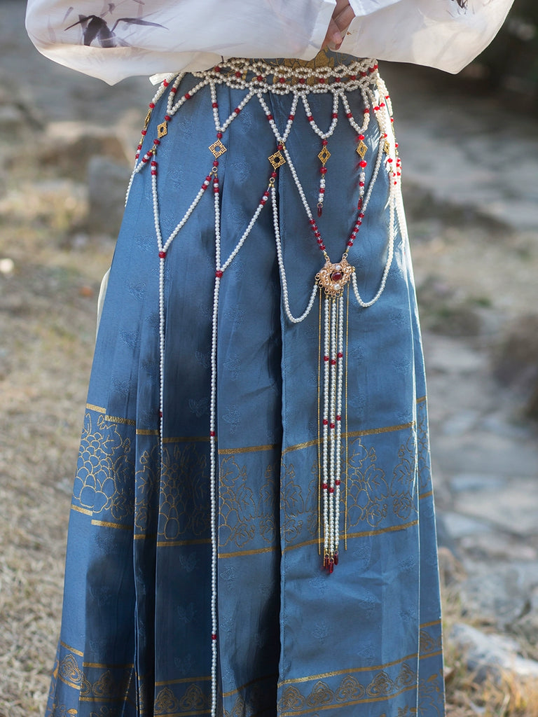 Linya - Dunhuang Tassel Waist Chain for Hanfu