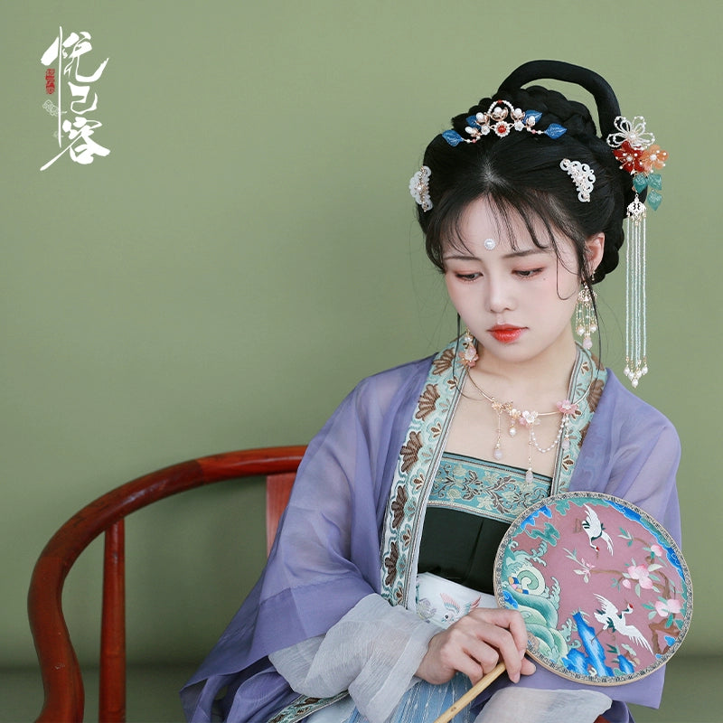 Painting Beauty Chinese Style Necklace