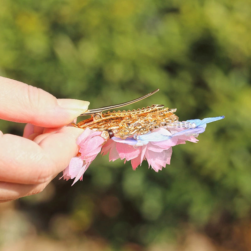 Hair Clips: Cherry Blossoms