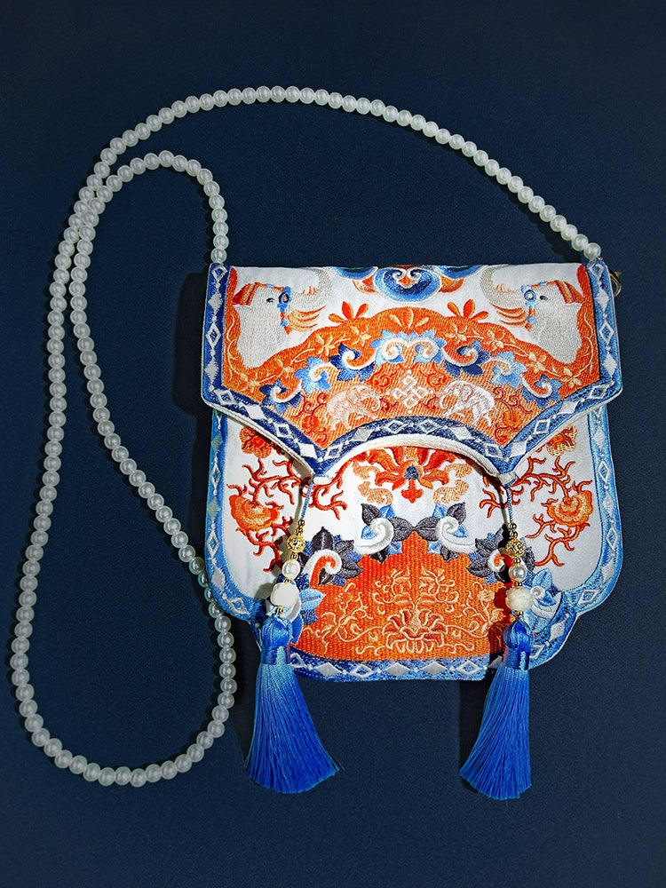 Treasure Elephant Crossbody Bag