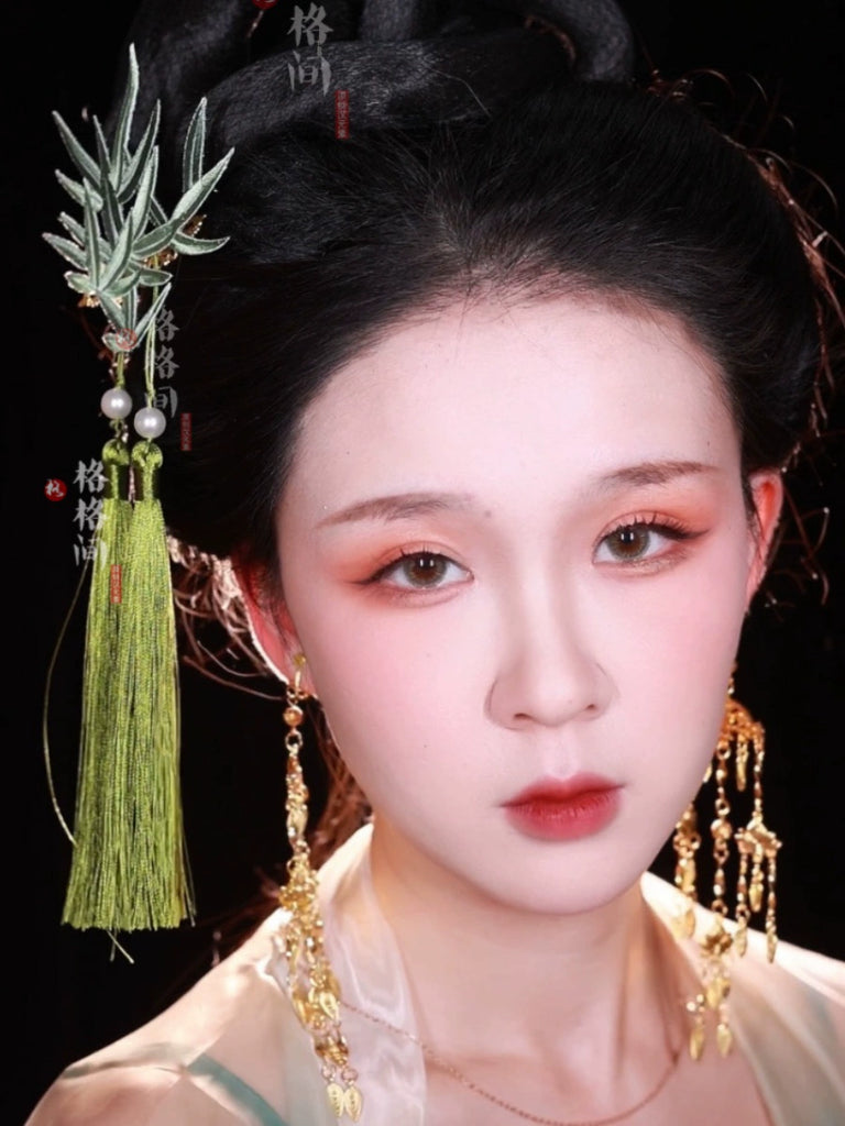 Hanfu Hair Clips: Willow Bamboo