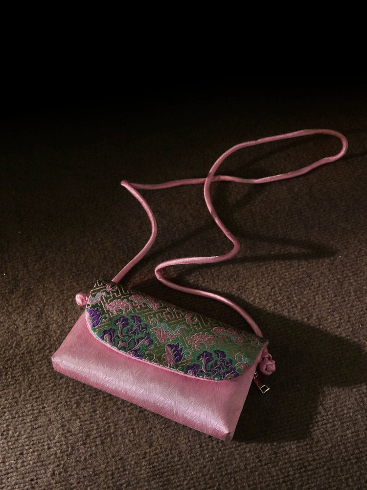 Pink Petals Crossbody Bag for Women