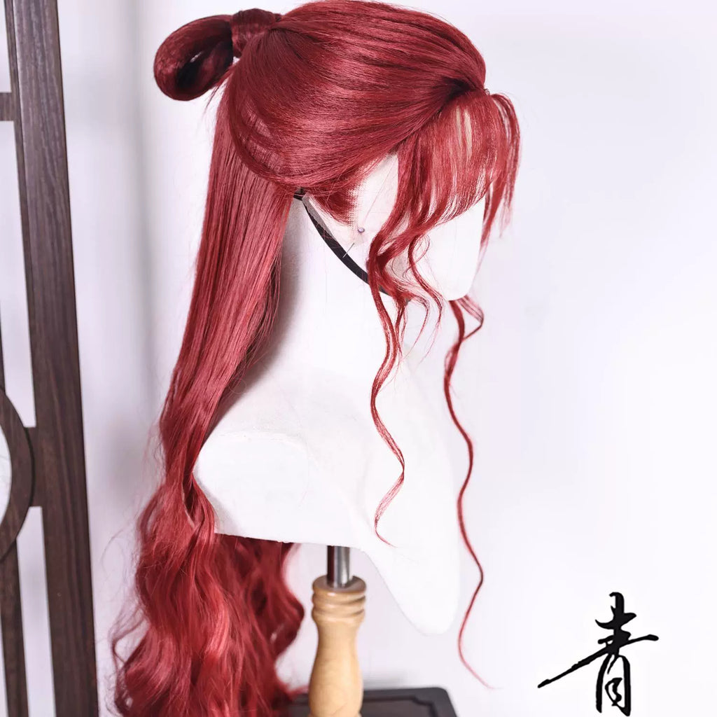 Fire Lord - Costume Hair Wig for Hanfu