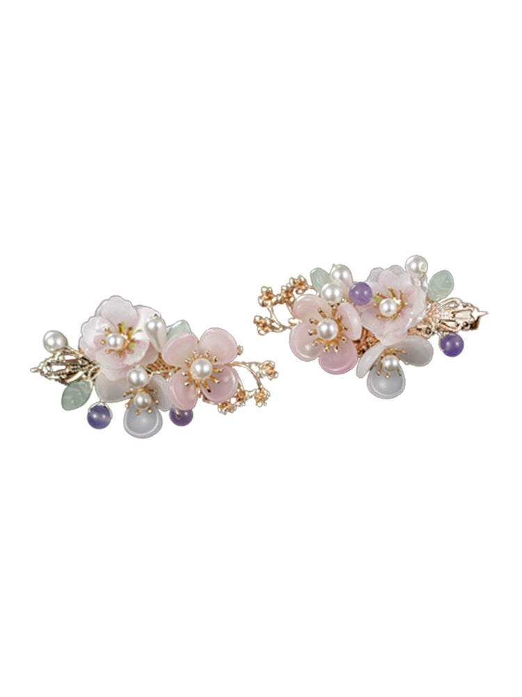 Hair Clips: Flowers