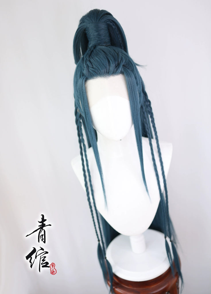 General Zhang Liao - Costume Hair Wig for Hanfu