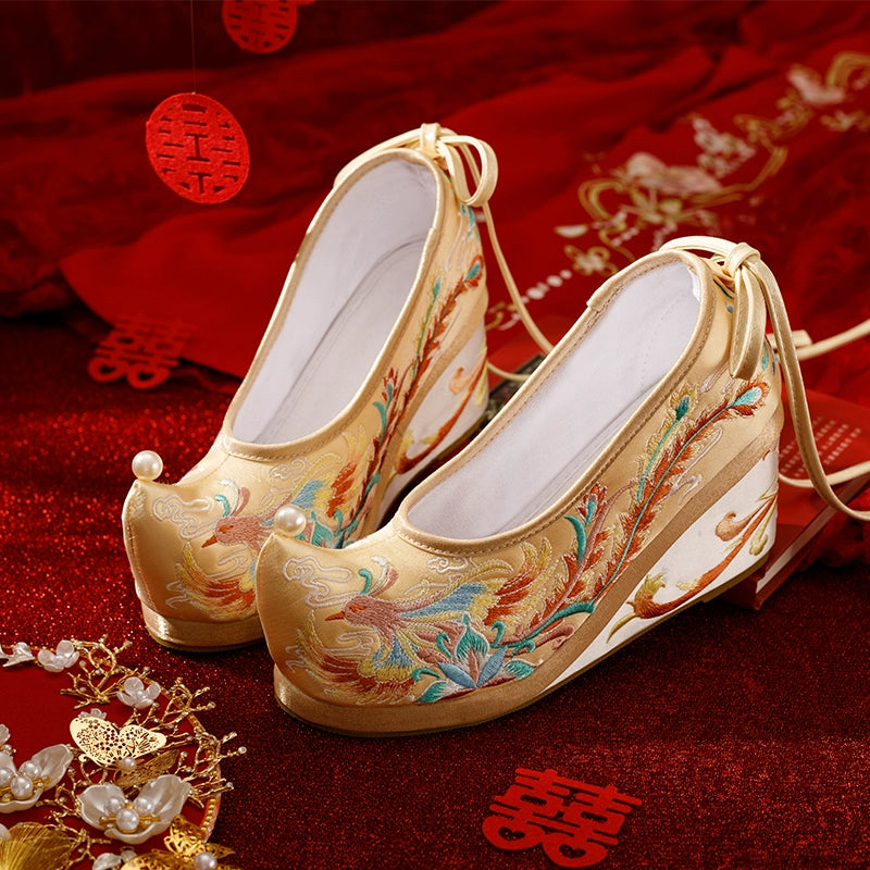 Chinese Traditional China 'shoes Online Shopping Prism Wedge