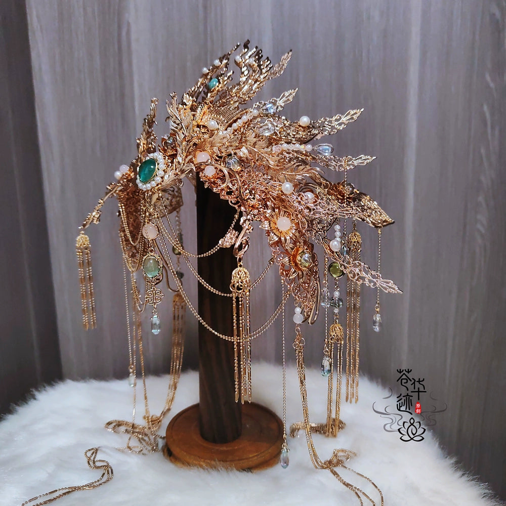 Siren - Unisex Hanfu Hair Crown